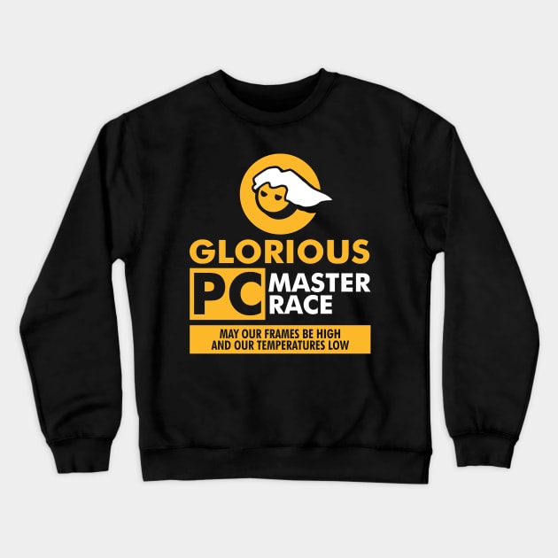 Glorious PC Gaming Master Race Crewneck Sweatshirt by hnmarart